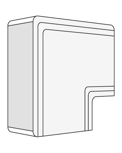 Угол плоский NPAN 60x60 мм DKC 01743 в Кисловодске Аксессуары для кабель-канала Pintop.ru