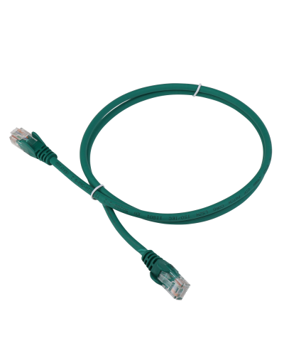 Патч-корд LANMASTER LSZH UTP кат.5e, 0.3 м, зеленый LANMASTER LAN-PC45/U5E-0.3-GN в Кисловодске Патчкорды (медные) Pintop.ru